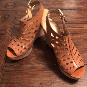 Franco Sarto Cutout wedges